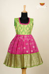 Girls Pink Checks Zinniah Frock !!!