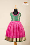 Girls Pink GerberaFrock !!!