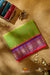 Green With Purple Golden Peacock Butta  Kanchivaram Silk Saree With Zari Border !!!