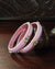 Baby Pink Silk Thread Bangles For Special Occation !!!