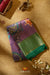 Magenta Floral Handloom Pure Kanjivaram Silk Kalamkari Saree !!!