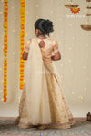 Festive Collection -SandalOrganza Maize Lehenga !!!