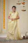 Festive Collection - Yellow Organza Maize Lehenga!!!