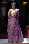 Pink Mirror Bandhini Lehenga For Girls