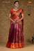 Pongal Colletion - Purple With Orange Copper Silk Half Saree !!!
