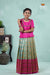 Premium Collection - Teal Green Silk Spiral Patola Pattu Pavadai !!!