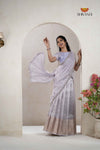 Lavender Traditional purple mangoAlpha Half Saree | Lehenga For Girls