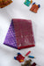 Purple Silk Pattu Pavadai Unstitched Material For Kids !!!