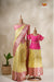 Vanji kodi Yellow Mom And Daughter Saree and Pattu Pavadai  Combo Set !!!