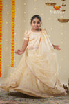 Festive Collection -SandalOrganza Maize Lehenga !!!