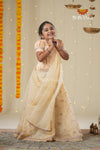 Festive Collection -SandalOrganza Maize Lehenga !!!