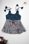 Grey Elephant Circus Just Born Baby Frock