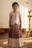 Floral Arrow Traditional Pattu Pavadai Sets