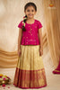 Floral Mirror Traditional Pattu Pavadai Sets