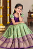 Ramar Green Garden Weave Traditional Pattu Pavadai Sets