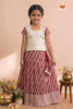 Jasmine Creeper Traditional Pattu Pavadai Sets