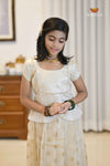 Onam Sandal Breeze Traditional Pattu Pavadai