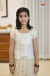 Onam Sandal Breeze Traditional Pattu Pavadai