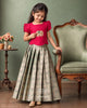 Elephant Raw SilkTraditional Pattu Pavadai Sets