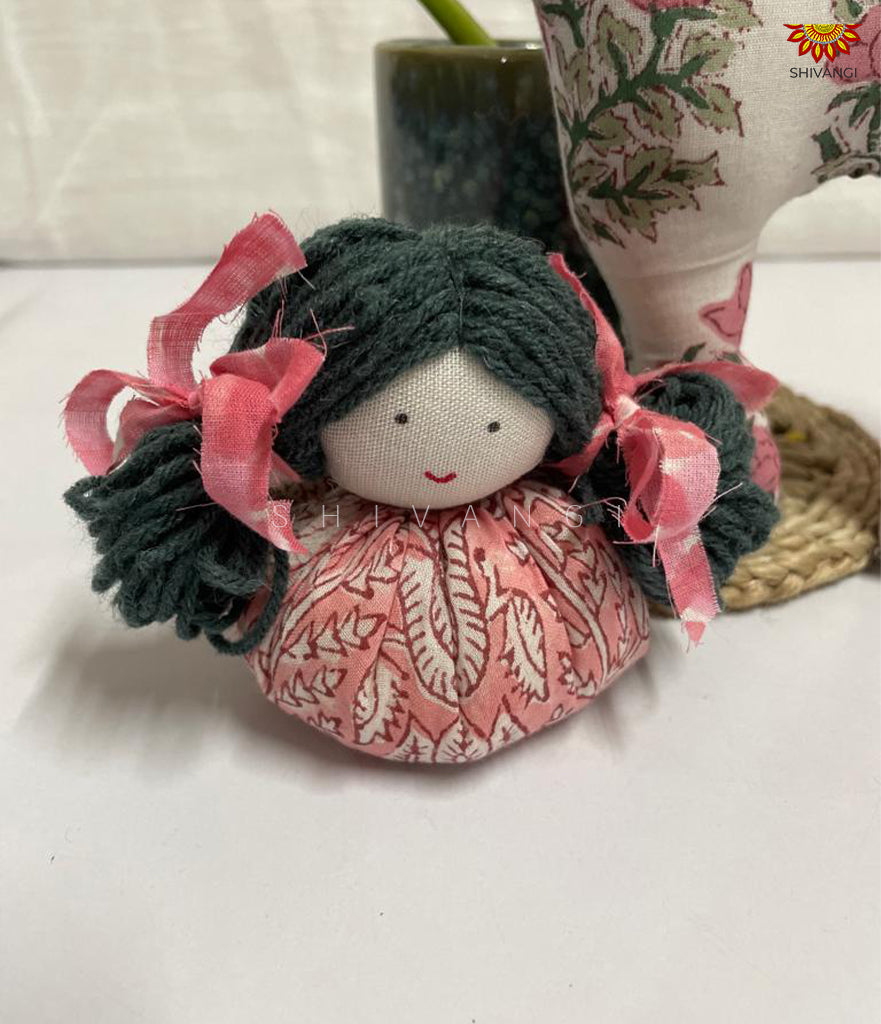 Fabric doll sales