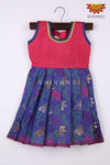 Girl May FlowerBlue Baby Frock 