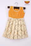 Girl Sandal Tafetta Diamond Baby Frock 