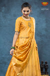 Girls Sandle Floral Feather Langa with Dupatta 