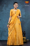 Girls Sandle Floral Feather Langa with Dupatta 