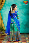 Girls Ramar Green Pomo Bud Lehenga !!!