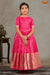Pink Mary Gold Long Gown For Girls !!!