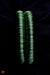 Green Silk Thread Bangles With Stone Work 