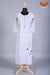 Grey Checked Kurti For Women 