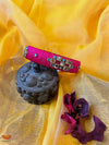 Pink Silk Thread Bangles 
